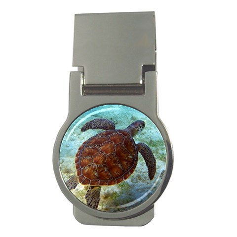 sea_turtle Money Clip (Round) from ArtsNow.com Front