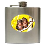 monkeys Hip Flask (6 oz)