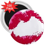 lips 3  Magnet (100 pack)