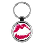 lips Key Chain (Round)