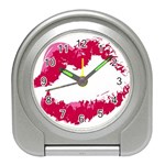lips Travel Alarm Clock