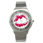 lips Stainless Steel Watch