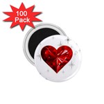 heart 2 1.75  Magnet (100 pack) 