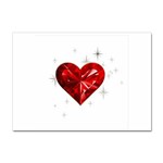 heart 2 Sticker A4 (10 pack)