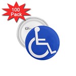 handicap 1.75  Button (100 pack) 