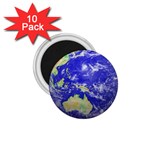 globe 1.75  Magnet (10 pack) 