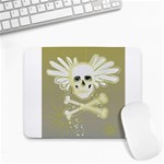 flying skull Small Mousepad