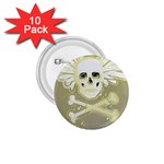 flying skull 1.75  Button (10 pack) 