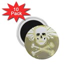 flying skull 1.75  Magnet (10 pack) 