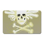 flying skull Magnet (Rectangular)