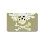 flying skull Magnet (Name Card)