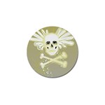 flying skull Golf Ball Marker