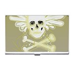 flying skull Business Card Holder