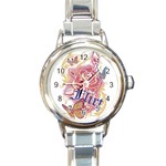 flirt Round Italian Charm Watch