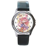 flirt Round Metal Watch