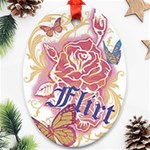 flirt Ornament (Oval)