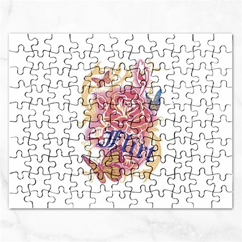 flirt Jigsaw Puzzle (Rectangular) from ArtsNow.com Front