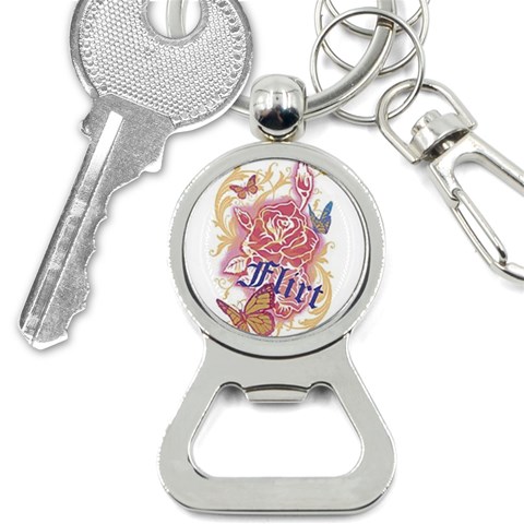 flirt Bottle Opener Key Chain from ArtsNow.com Front