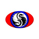 dragon Sticker (Oval)