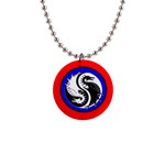 dragon 1  Button Necklace
