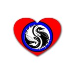 dragon Rubber Coaster (Heart)