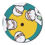 doctors Round Mousepad