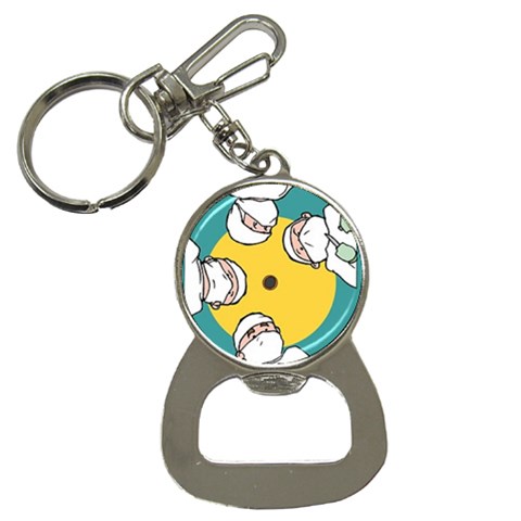 doctors Bottle Opener Key Chain from ArtsNow.com Front