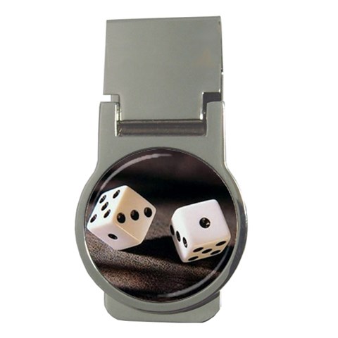 dice Money Clip (Round) from ArtsNow.com Front