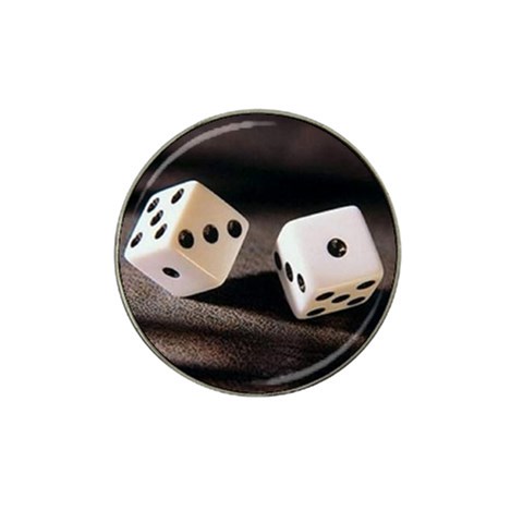 dice Hat Clip Ball Marker (4 pack) from ArtsNow.com Front