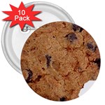 cookie 3  Button (10 pack)