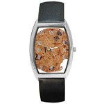 cookie Barrel Style Metal Watch