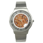 cookie Stainless Steel Watch