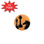 chess 1  Mini Magnet (10 pack) 