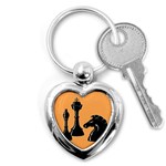 chess Key Chain (Heart)