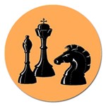 chess Magnet 5  (Round)