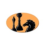 chess Sticker Oval (100 pack)