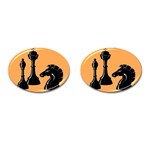 chess Cufflinks (Oval)