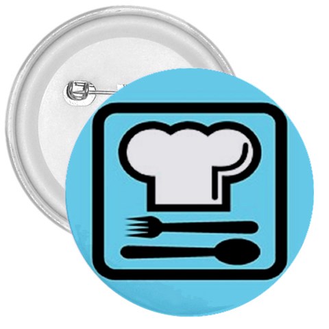 chef 3  Button from ArtsNow.com Front
