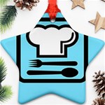 chef Ornament (Star)