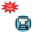 chef 1  Mini Button (100 pack) 