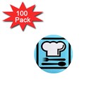 chef 1  Mini Magnet (100 pack) 