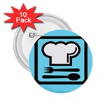 chef 2.25  Button (10 pack)