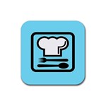 chef Rubber Coaster (Square)