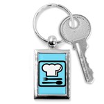 chef Key Chain (Rectangle)