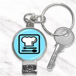 chef Nail Clippers Key Chain