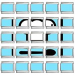 chef 9mm Italian Charm (25 pack)