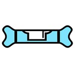 chef Magnet (Dog Bone)