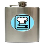chef Hip Flask (6 oz)