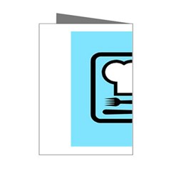 chef Mini Greeting Card from ArtsNow.com Right