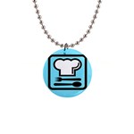 chef 1  Button Necklace